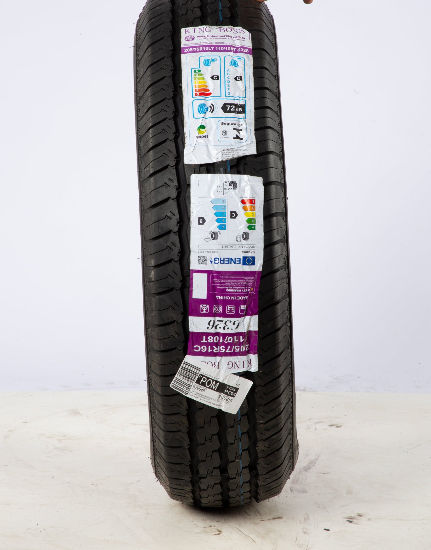Pneu LT205/75R16C 110/108T G326 Kingboss