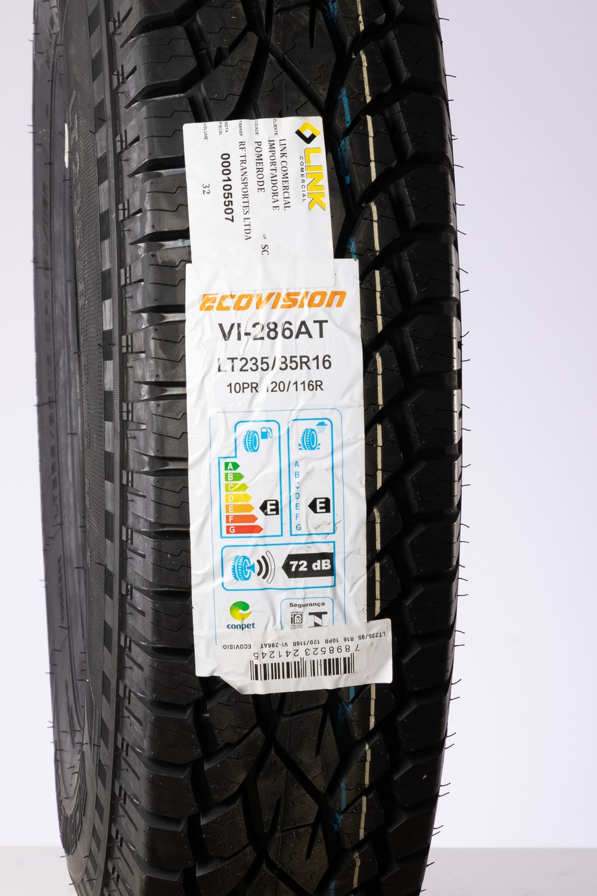 Pneu LT235/85R16 10PR 120/116R VI-286AT Ecovision