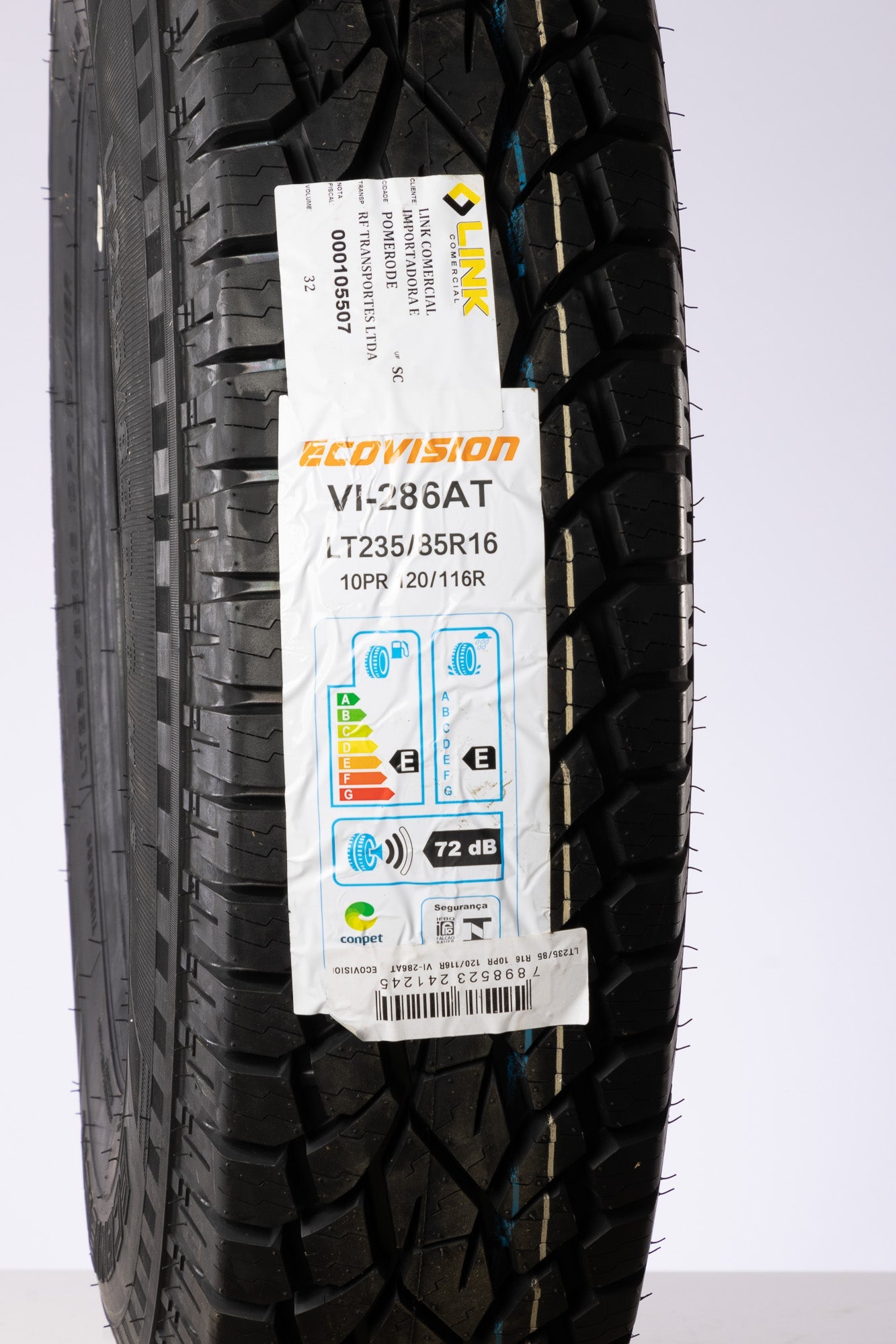 Pneu LT235/85R16 10PR 120/116R VI-286AT Ecovision